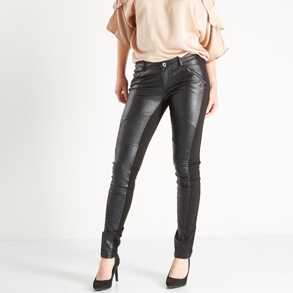 CLEARANCE Black Leather Dreams Pant - Picture 3 of 4
